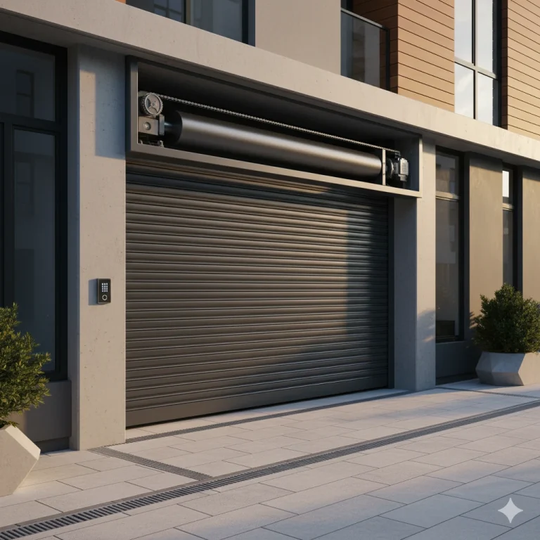 نمونه‌ای از انواع درب کرکره ای