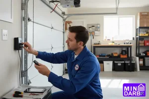 تعمیرات درب پارکینگ ریموت دار