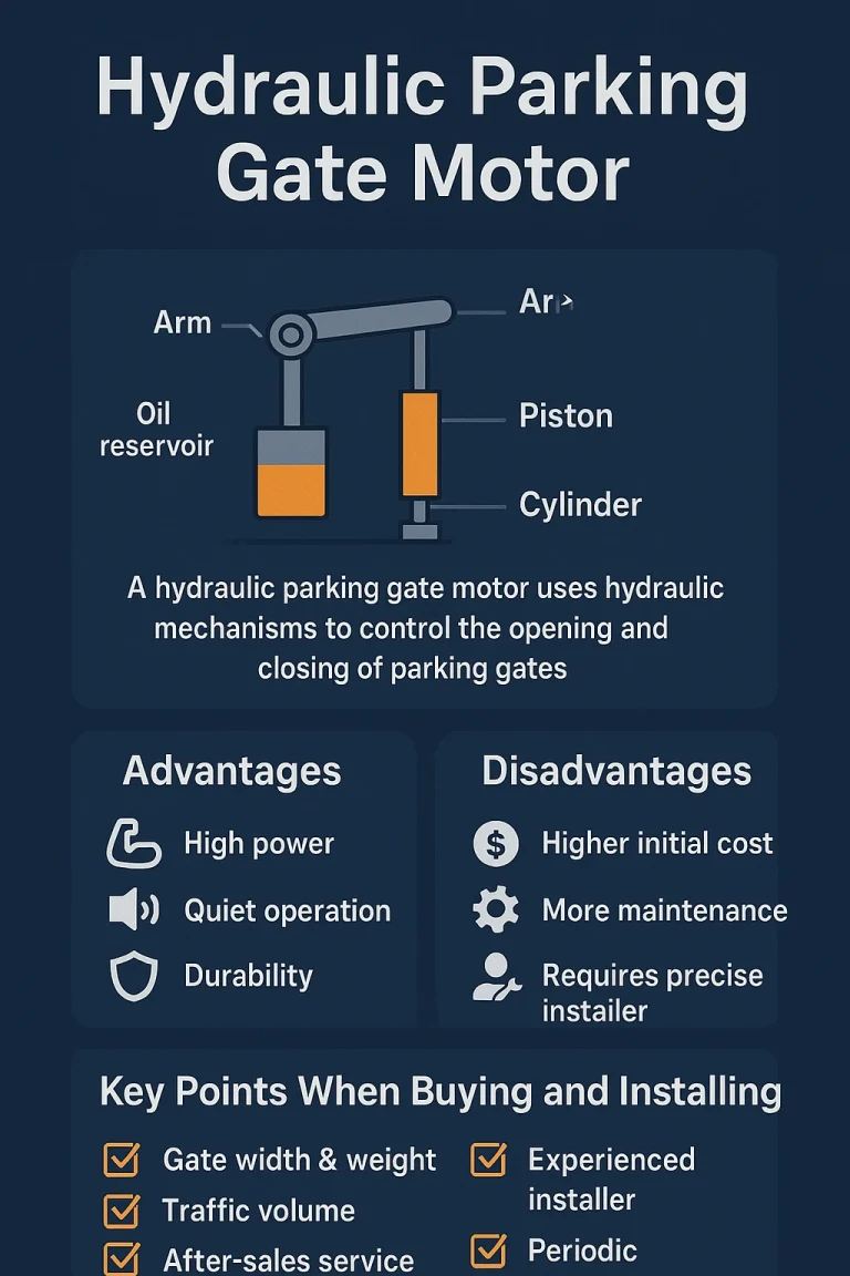 اینفوگرافیگ جک پارکینگ هیدرولیکی