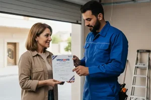 ارائه گارانتی تعمیر کرکره برقی در شمال تهران به مشتری