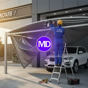 سایبان برقی