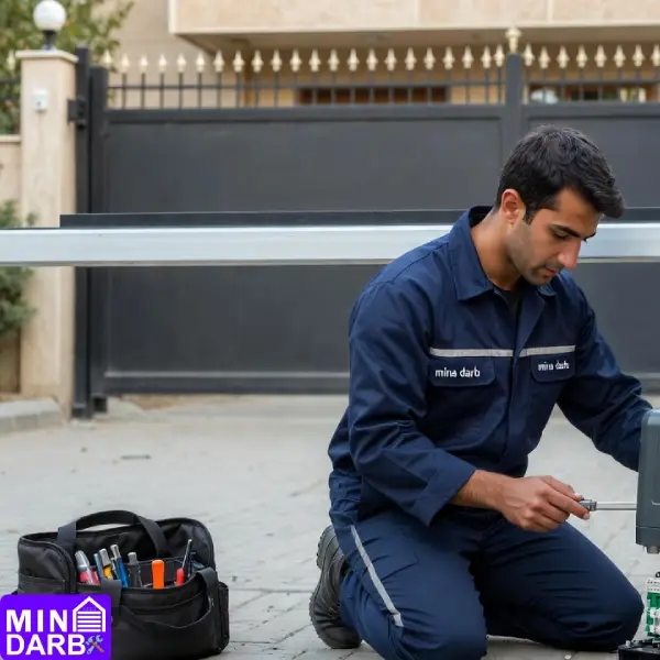 تعمیر جک پارکینگ هشتگرد کرج شبانه روزی فوری👨🔧✅ | مینا درب 26 تعمیر جک پارکینگ هشتگرد