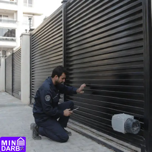 تعمیر درب ریلی در پونک👨🔧✅ | 09124372935 2 تعمیر درب ریلی پونک