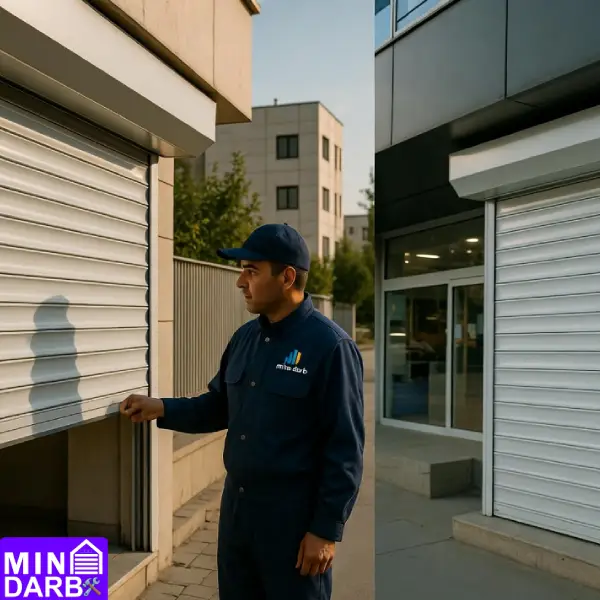 تعمیر شرق تهران درب پارکینگ