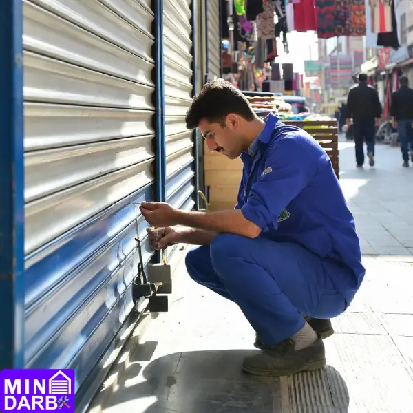 تعمیر کرکره برقی نعمت آباد تهران 👨🔧✅ | خدمات فوری مینا درب 1 تعمیر کرکره برقی نعمت آباد