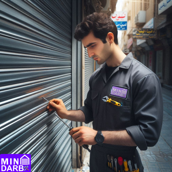 تعمیر کرکره برقی مهرشهر کرج👨🔧✅ | خدمات فوری مینا درب 9 تعمیر کرکره مهرشهر
