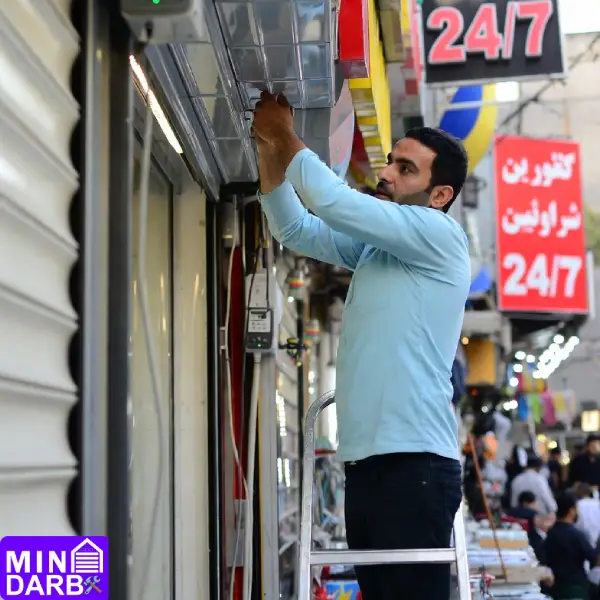 تعمیر کرکره برقی نعمت آباد تهران 👨🔧✅ | خدمات فوری مینا درب 2 تعمیر کرکره برقی نعمت آباد